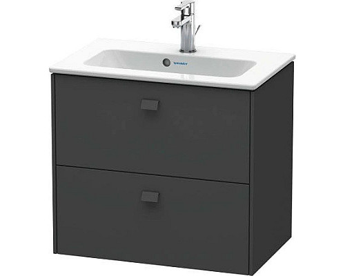 Заказать Тумба графит матовый 62 см Duravit Brioso BR411004949 в магазине сантехники Santeh-Crystal.ru