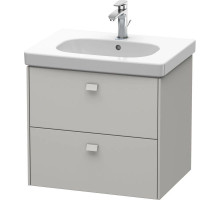Тумба бетонно-серый матовый 62 см Duravit Brioso BR414500707