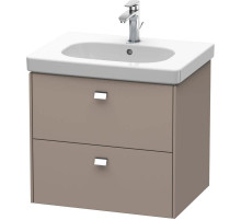 Тумба базальт матовый 62 см Duravit Brioso BR414501043