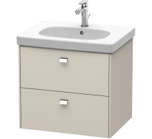Тумба тауп матовый 62 см Duravit Brioso BR414501091