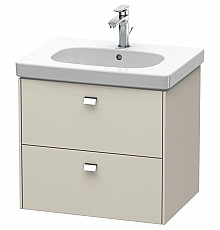 Тумба тауп матовый 62 см Duravit Brioso BR414501091