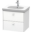 Тумба белый матовый 62 см Duravit Brioso BR414501818