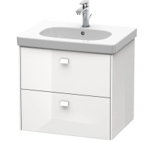Тумба белый глянец 62 см Duravit Brioso BR414502222