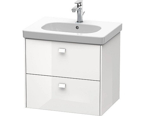 Купить Тумба белый глянец 62 см Duravit Brioso BR414502222 в магазине сантехники Santeh-Crystal.ru