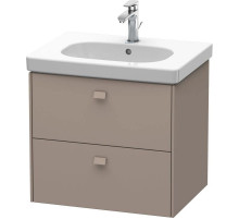 Тумба базальт матовый 62 см Duravit Brioso BR414504343