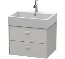 Тумба бетонно-серый матовый 58,4 см Duravit Brioso BR415300707