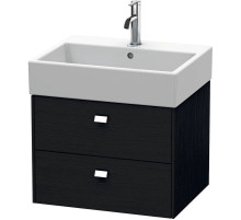Тумба черный дуб 58,4 см Duravit Brioso BR415301016