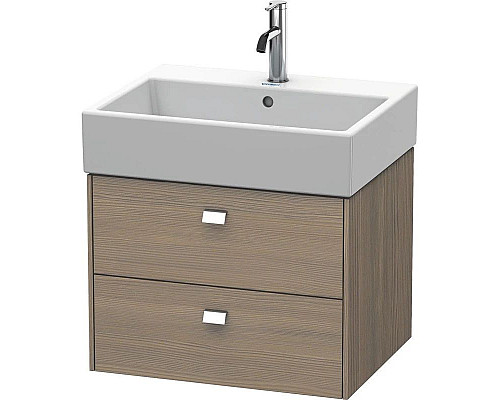 Приобрести Тумба серый дуб 58,4 см Duravit Brioso BR415301035 в магазине сантехники Santeh-Crystal.ru