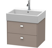 Тумба базальт матовый 58,4 см Duravit Brioso BR415301043