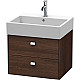 Купить Тумба каштан 58,4 см Duravit Brioso BR415301053 в магазине сантехники Santeh-Crystal.ru