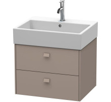 Тумба базальт матовый 58,4 см Duravit Brioso BR415304343