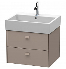 Тумба базальт матовый 58,4 см Duravit Brioso BR415304343