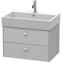 Тумба бетонно-серый матовый 68,4 см Duravit Brioso BR415400707