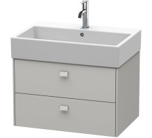 Тумба бетонно-серый матовый 68,4 см Duravit Brioso BR415400707