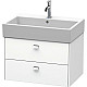 Купить Тумба белый матовый 68,4 см Duravit Brioso BR415401018 в магазине сантехники Santeh-Crystal.ru