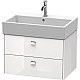 Купить Тумба белый глянец 68,4 см Duravit Brioso BR415401022 в магазине сантехники Santeh-Crystal.ru