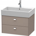 Тумба базальт матовый 68,4 см Duravit Brioso BR415401043