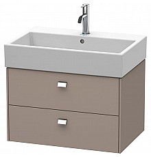 Тумба базальт матовый 68,4 см Duravit Brioso BR415401043
