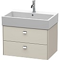 Тумба тауп матовый 68,4 см Duravit Brioso BR415401091