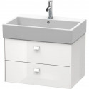 Тумба белый глянец 68,4 см Duravit Brioso BR415402222