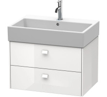 Тумба белый глянец 68,4 см Duravit Brioso BR415402222