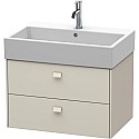 Тумба тауп матовый 68,4 см Duravit Brioso BR415409191