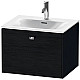 Купить Тумба черный дуб 62 см Duravit Brioso BR421001016 в магазине сантехники Santeh-Crystal.ru