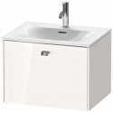 Тумба белый глянец 62 см Duravit Brioso  BR421001022