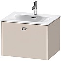 Тумба тауп матовый 62 см Duravit Brioso BR421001091