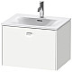 Заказать Тумба белый матовый 62 см Duravit Brioso BR421001818 в магазине сантехники Santeh-Crystal.ru
