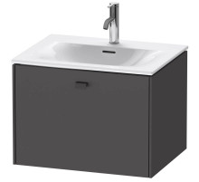 Тумба графит матовый 62 см Duravit Brioso BR421004949