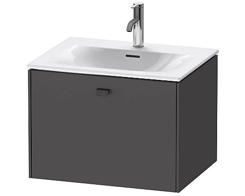 Заказать Тумба графит матовый 62 см Duravit Brioso BR421004949 в магазине сантехники Santeh-Crystal.ru