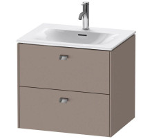 Тумба базальт матовый 62 см Duravit Brioso BR431001043