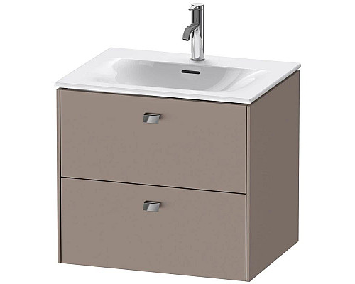 Приобрести Тумба базальт матовый 62 см Duravit Brioso BR431001043 в магазине сантехники Santeh-Crystal.ru