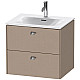 Купить Тумба лен 62 см Duravit Brioso BR431001075 в магазине сантехники Santeh-Crystal.ru