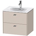 Тумба тауп матовый 62 см Duravit Brioso BR431001091