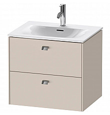 Тумба тауп матовый 62 см Duravit Brioso BR431001091