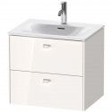 Тумба белый глянец 62 см Duravit Brioso BR431002222