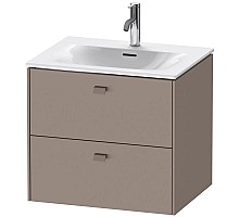 Тумба базальт матовый 62 см Duravit Brioso BR431004343