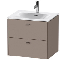 Тумба базальт матовый 62 см Duravit Brioso BR431004343