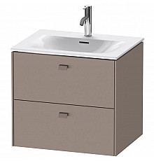 Тумба базальт матовый 62 см Duravit Brioso BR431004343