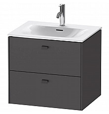 Тумба графит матовый 62 см Duravit Brioso BR431004949