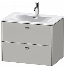 Тумба бетонно-серый матовый 72 см Duravit Brioso BR431100707