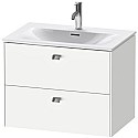 Тумба белый матовый 72 см Duravit Brioso BR431101018