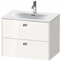 Тумба белый глянец 72 см Duravit Brioso BR431101022