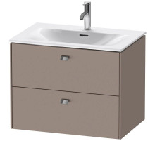 Тумба базальт матовый 72 см Duravit Brioso BR431101043