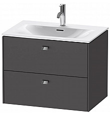 Тумба графит матовый 72 см Duravit Brioso BR431101049