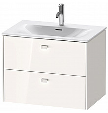 Тумба белый глянец 72 см Duravit Brioso BR431102222
