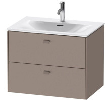 Тумба базальт матовый 72 см Duravit Brioso BR431104343