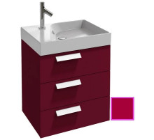 Тумба малиновый глянец 59,5 см Jacob Delafon Rythmik EB1307-R3